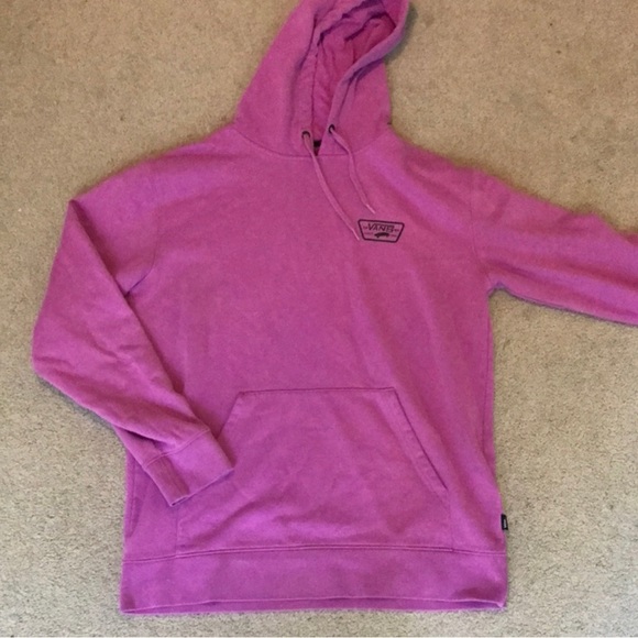 EUC Fuschia Vans Sweatshirt/Hoodie, Size Large - Picture 2 of 9